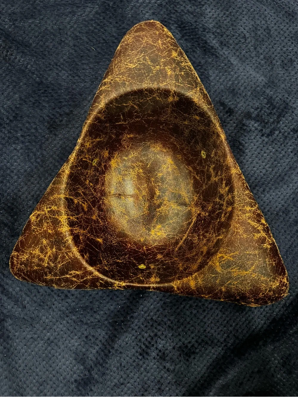 Brown Leather Pirate Hat